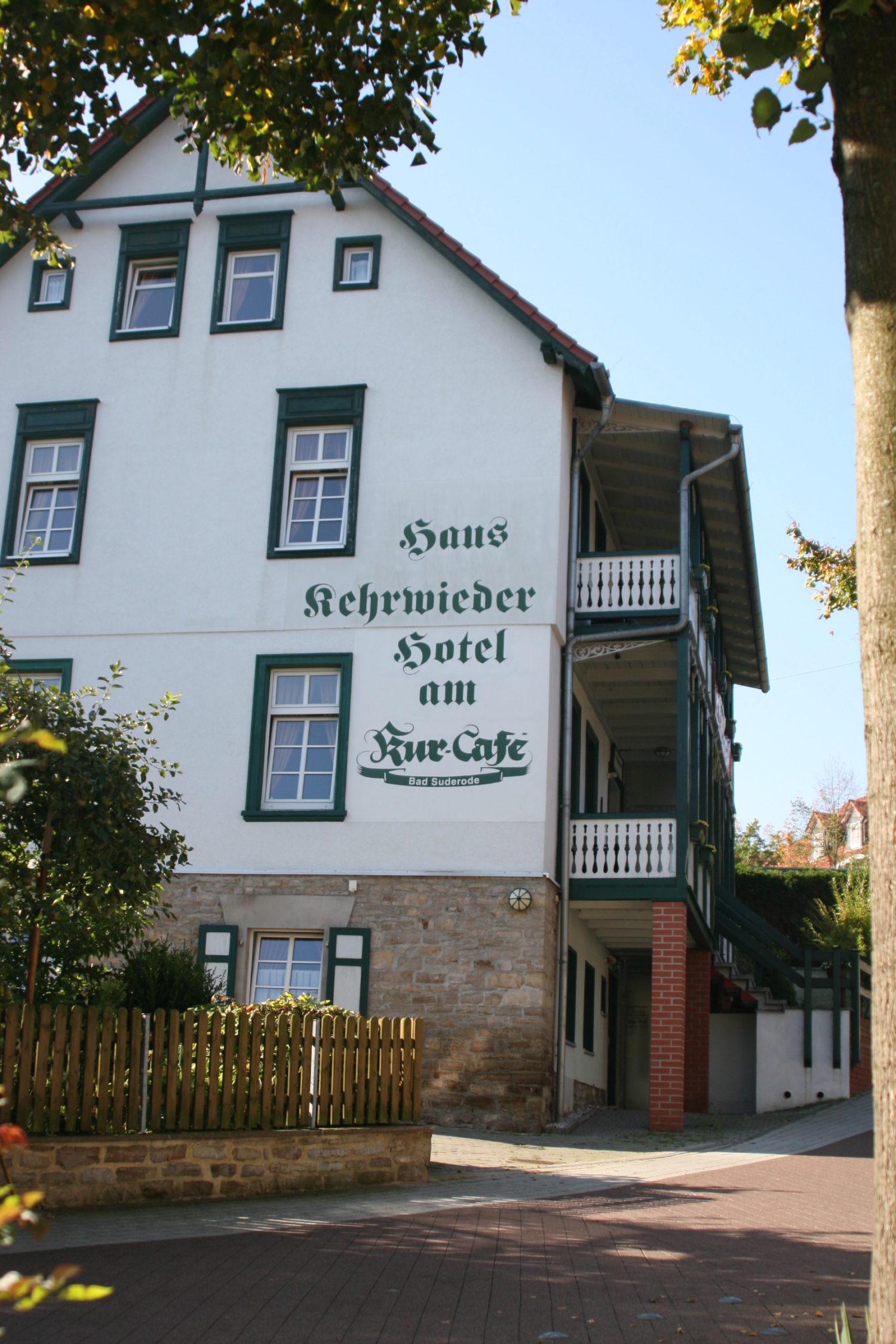 Haus Kehrwieder Hotel am KurCafé Miniferie i Harzen